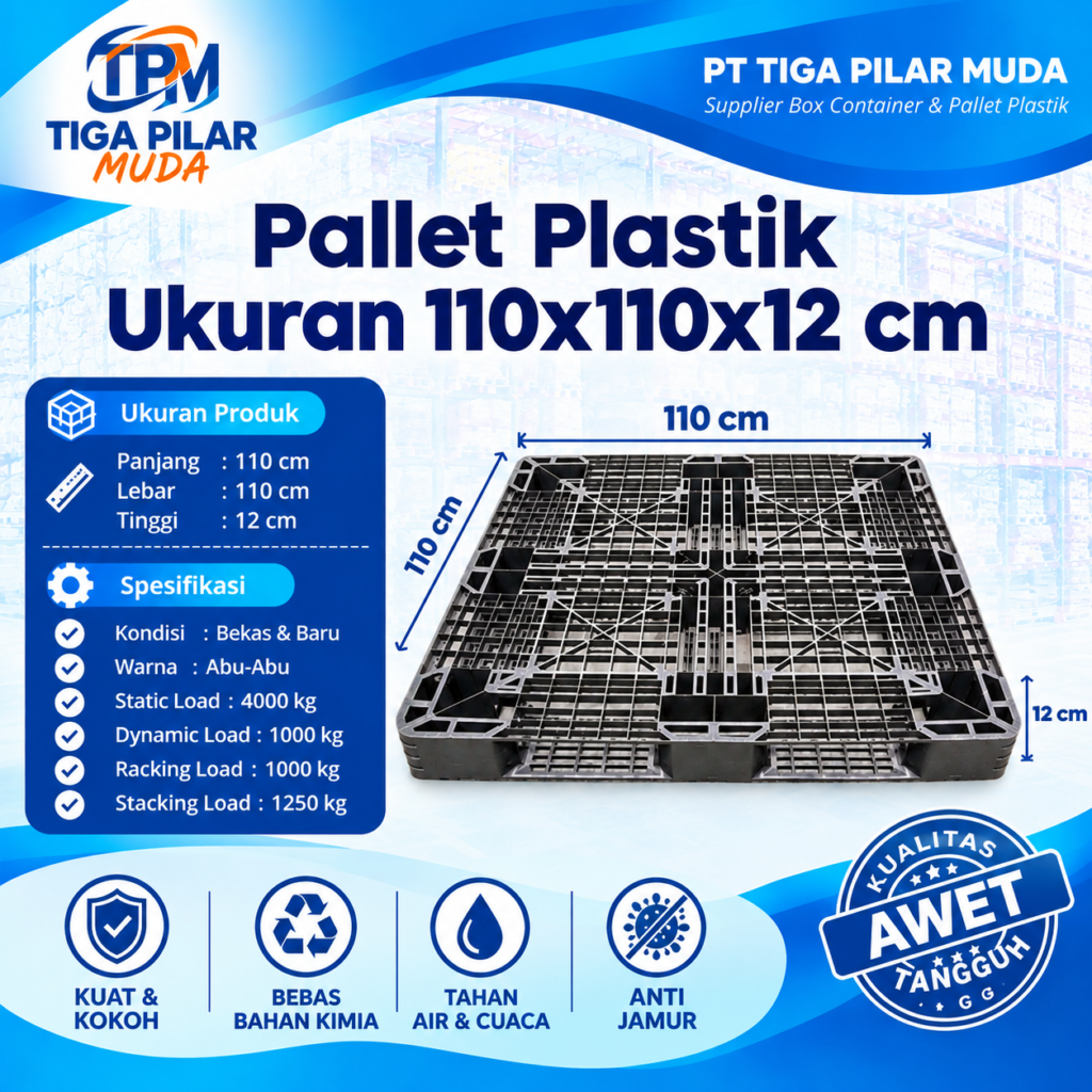 jual pallet plastik bekas