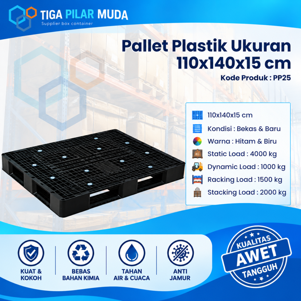 jual pallet plastik bekas